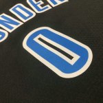 NBA 0 Westbrook OKC Thunder 22-23 city Maillot noir imprimé